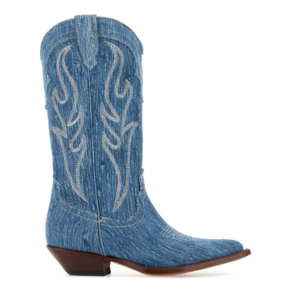 Denim Santa Fe Cowboy Buty