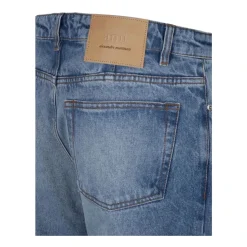 Dżinsy Slim Fit Niebieskie Zamek błyskawiczny