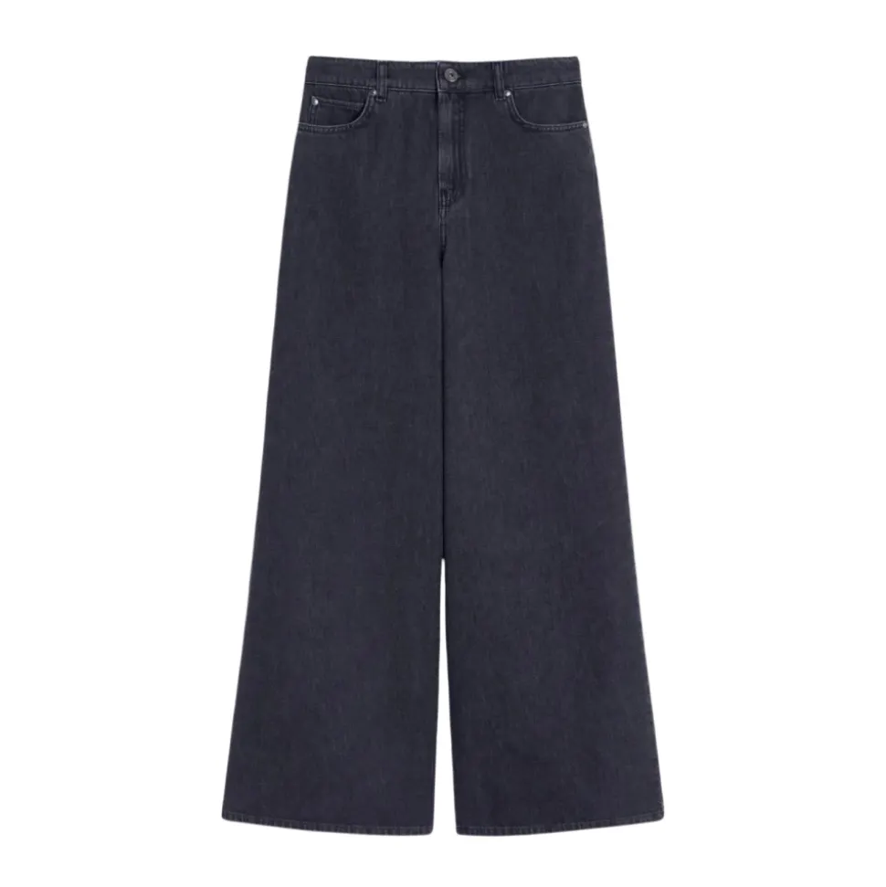 Dżinsy z Miękkiej Bawełny Denim