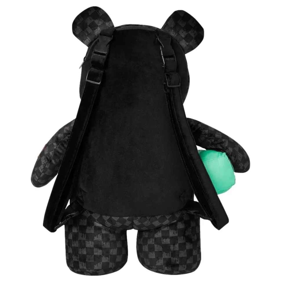 Dripping Sharks in Paris Moneybear Teddy Bear Backpack