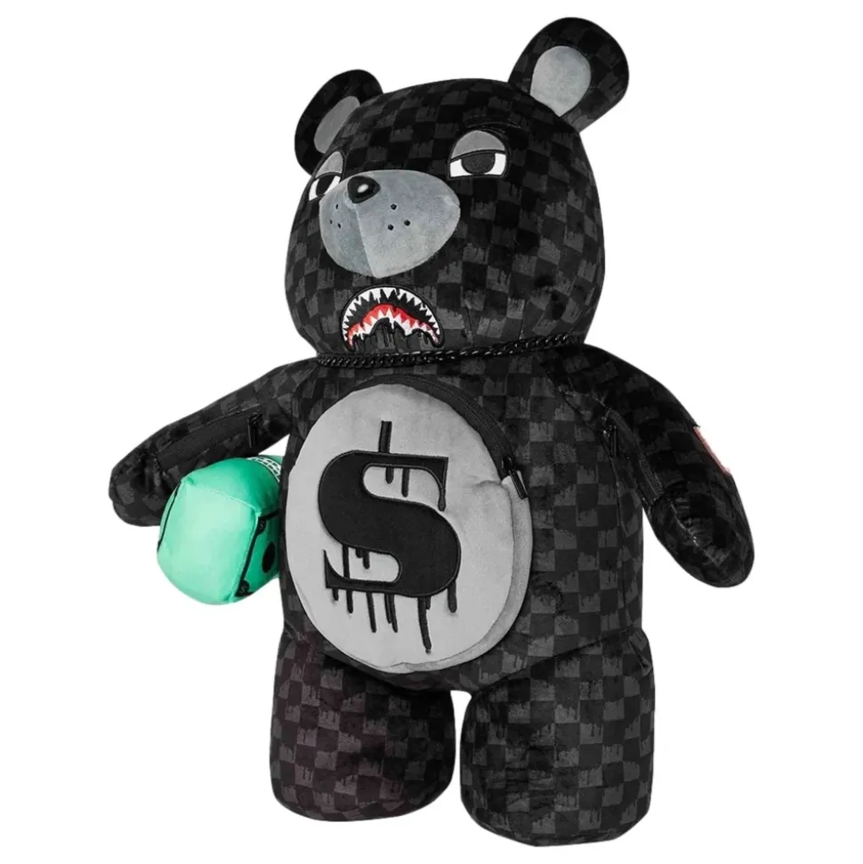 Dripping Sharks in Paris Moneybear Teddy Bear Backpack