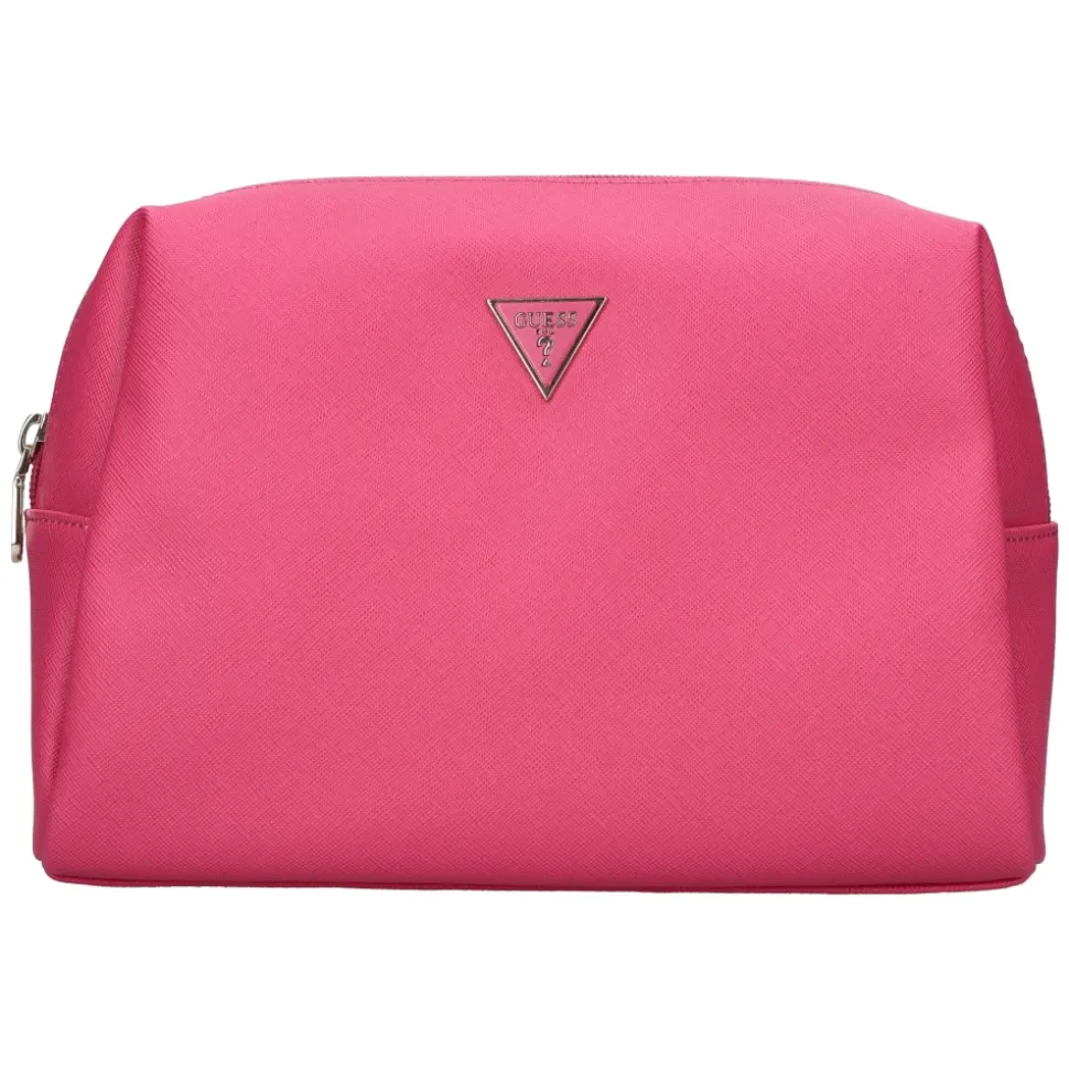 Duża kosmetyczka z zamkiem na górze