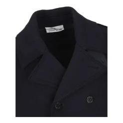 Dwurzędowy Płaszcz Pea Coat