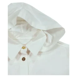 Dziecięca Koszula w Kolorze Masła z Kapturem