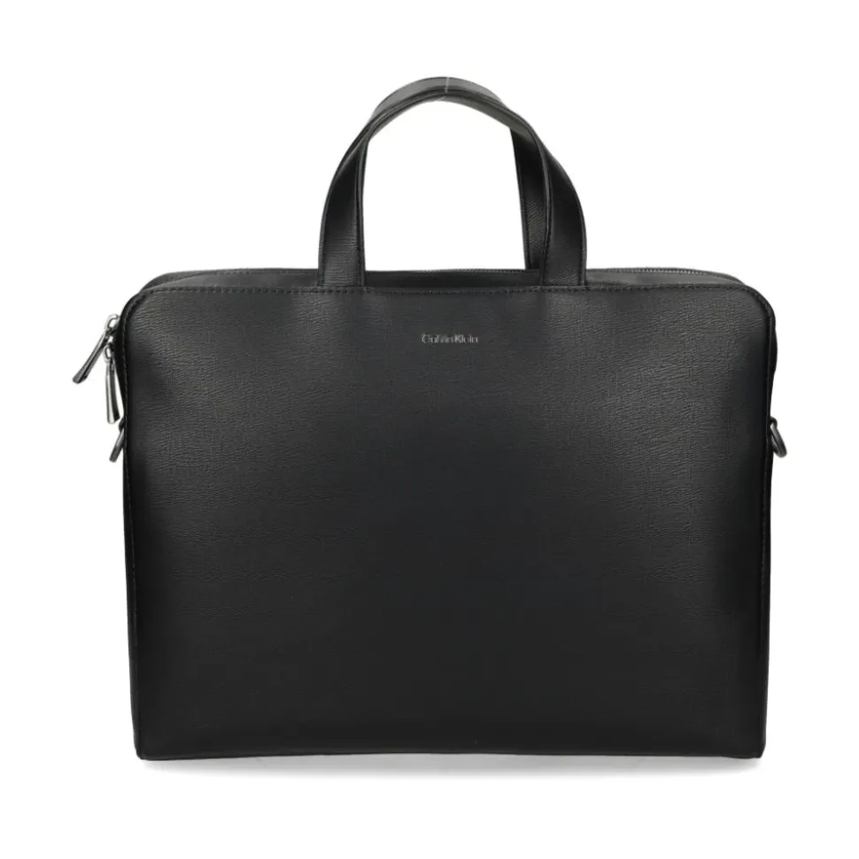 Emblem Logo Slim Commuter Bag
