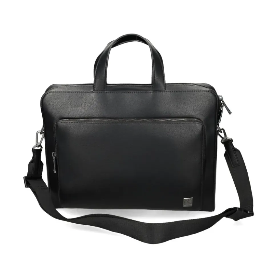 Emblem Logo Slim Commuter Bag