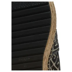 Espadryle Alex z żakardowym monogramem