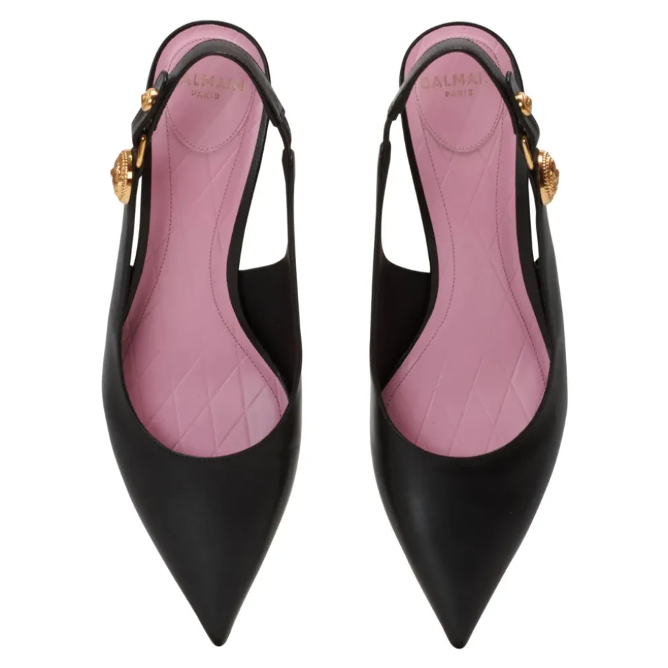 Eva kotka slingbacks z cielęcej skóry