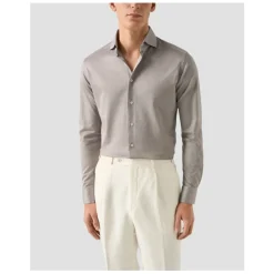 Filo di Scozia Jacquard Knit Shirt