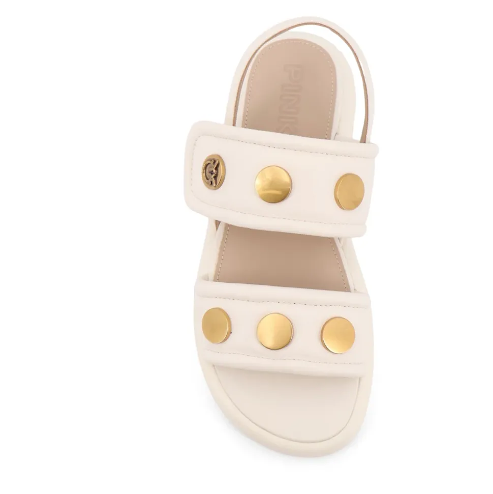 Fiona Low Leather Sandal
