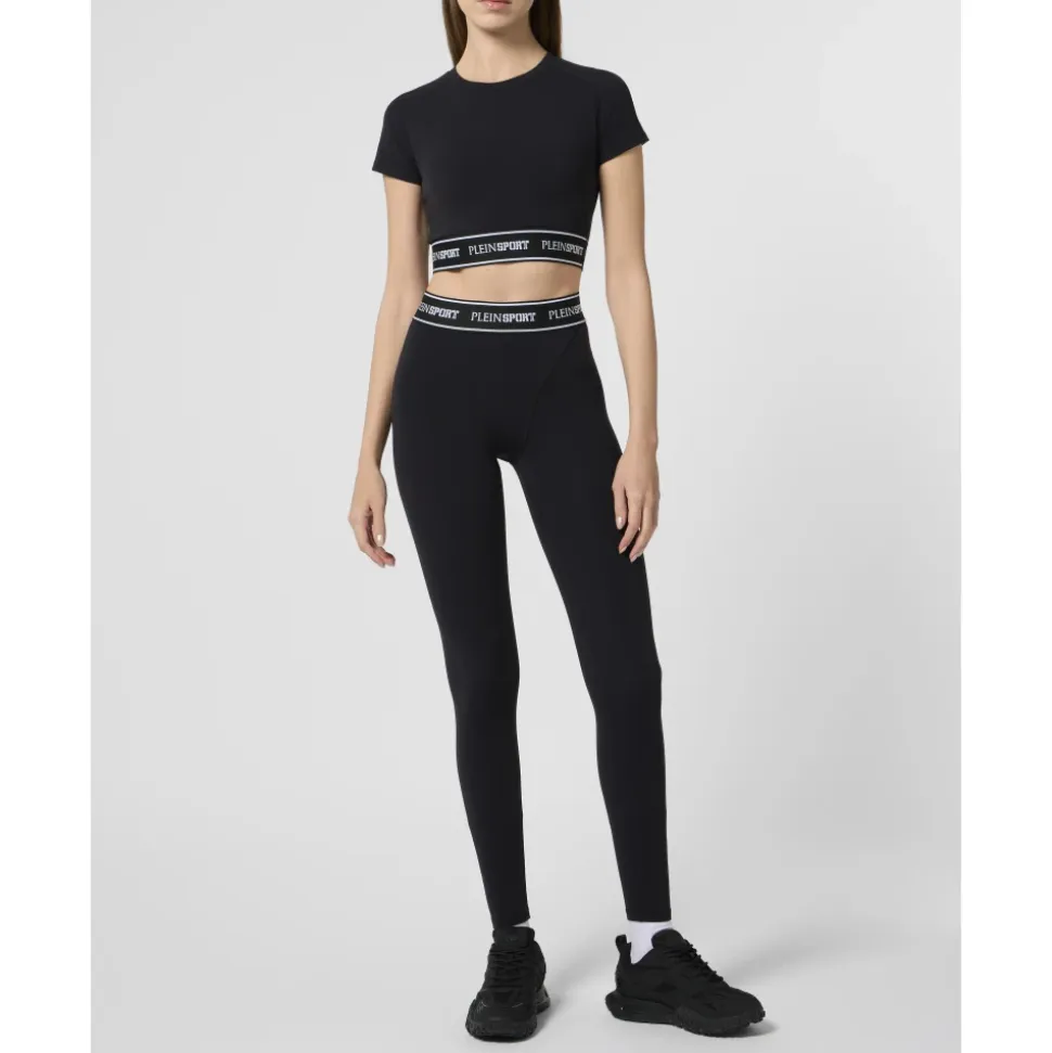 Fleece Cropped T-Shirt