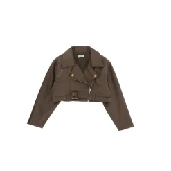 Giubbino in eco-pelle