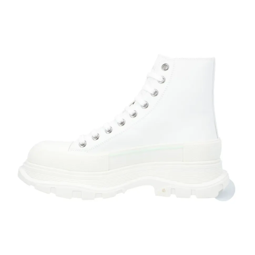 Graffiti Print Platform Sneakers
