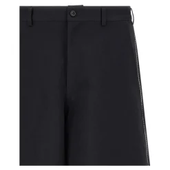 Herringbone Side-Zip Shorts