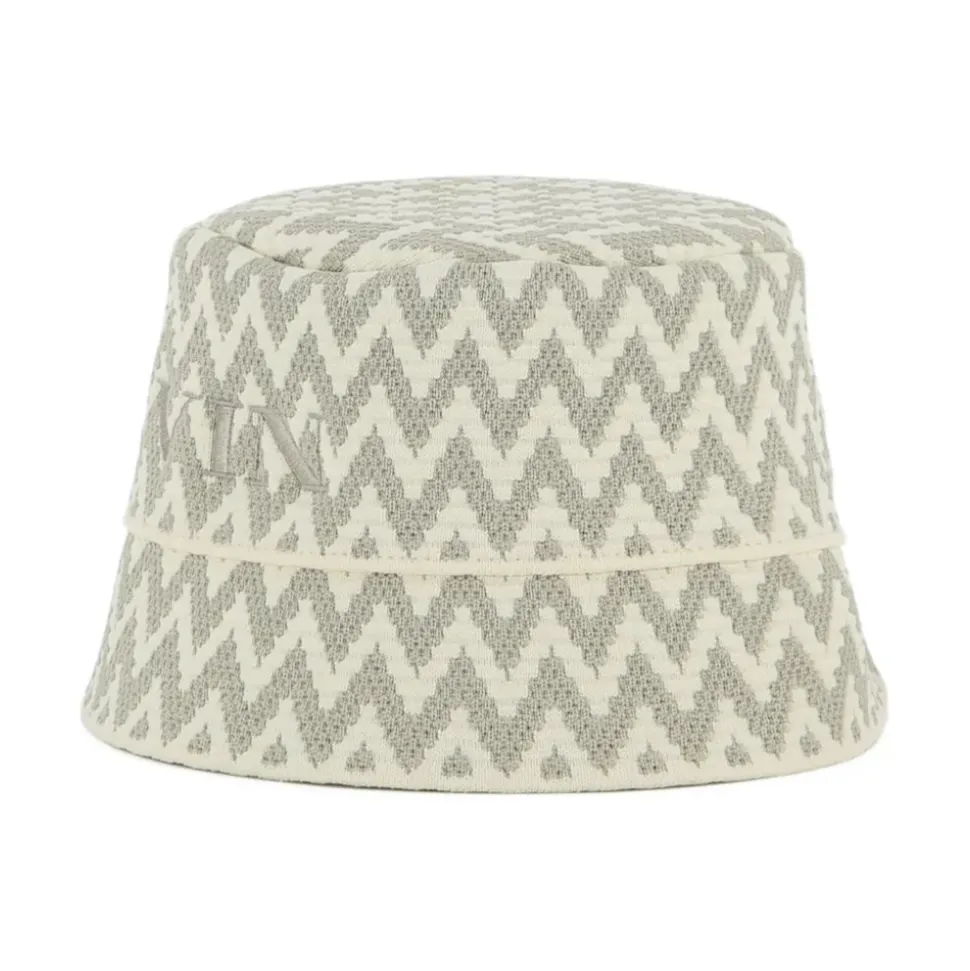 Jacquard Cotton Bucket Hat