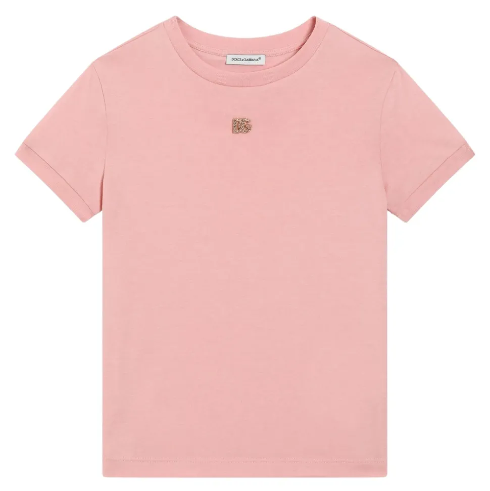 Jasnoróżowy T-shirt