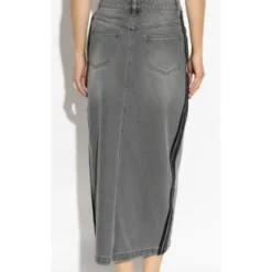 Jeansowa Spódnica Maxi