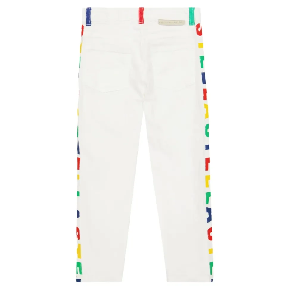 Jeansy Denim Color Block