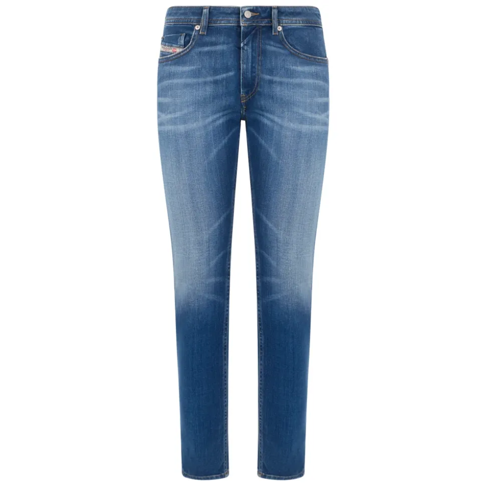 Jeansy Slim Fit z Kieszeniami