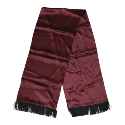 Jedwabna apaszka z frędzlami Dolce & Gabbana