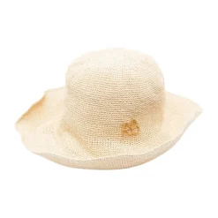 Kapelusz typu bucket z tkanej słomy