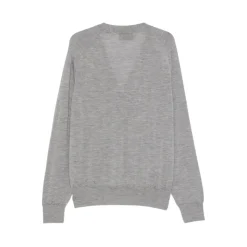 Kardigan z dekoltem w serek