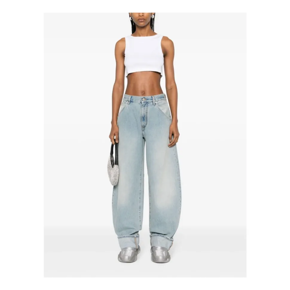 Khris Barrel Leg Denim