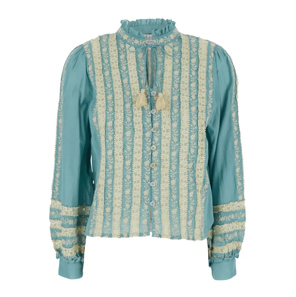 Kirsten Print Long-Sleeve Top