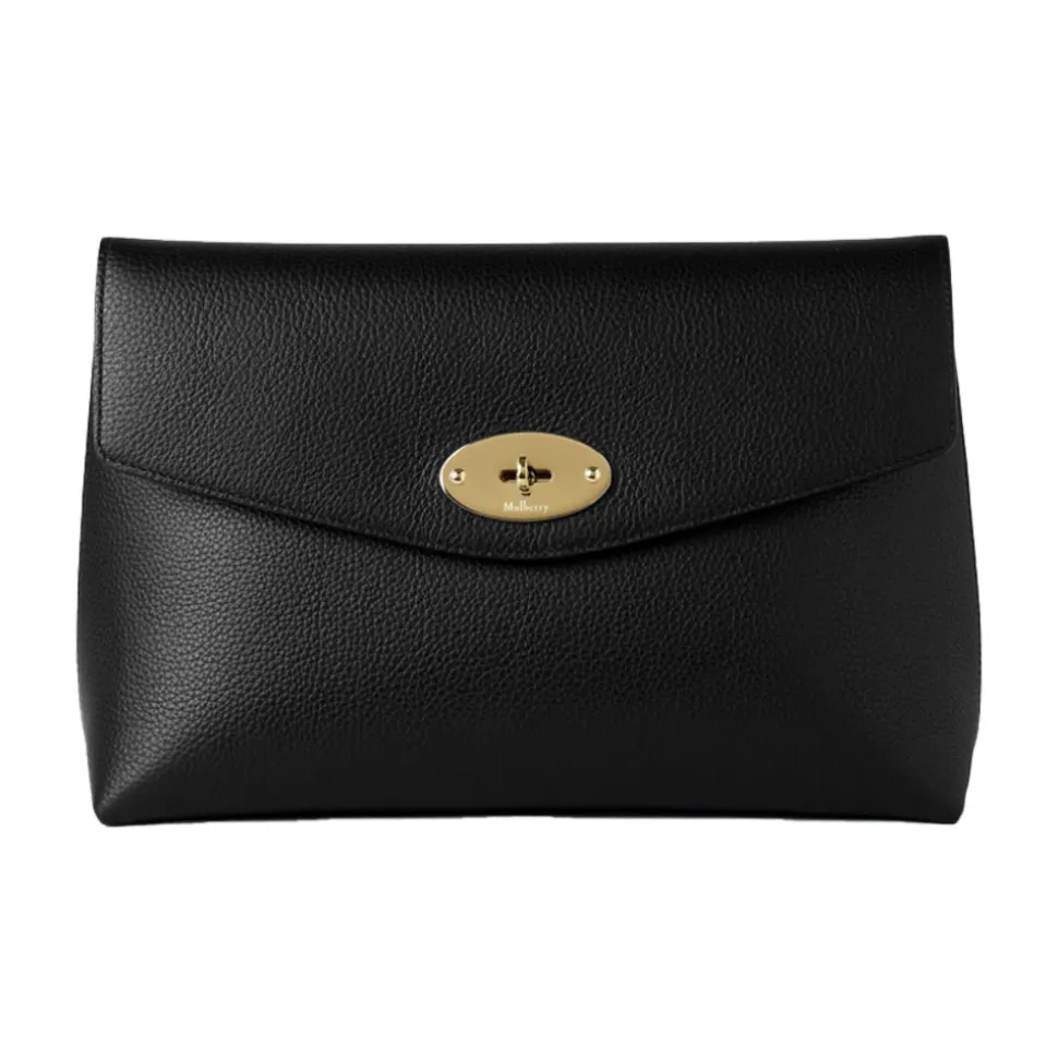 Klasyczna Darley Pouch, Czarny Skóra