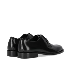 Klasyczne Buty Derby z Czarną Skórą