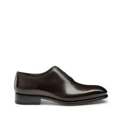 Klasyczne Buty Derby z Czarną Skórą