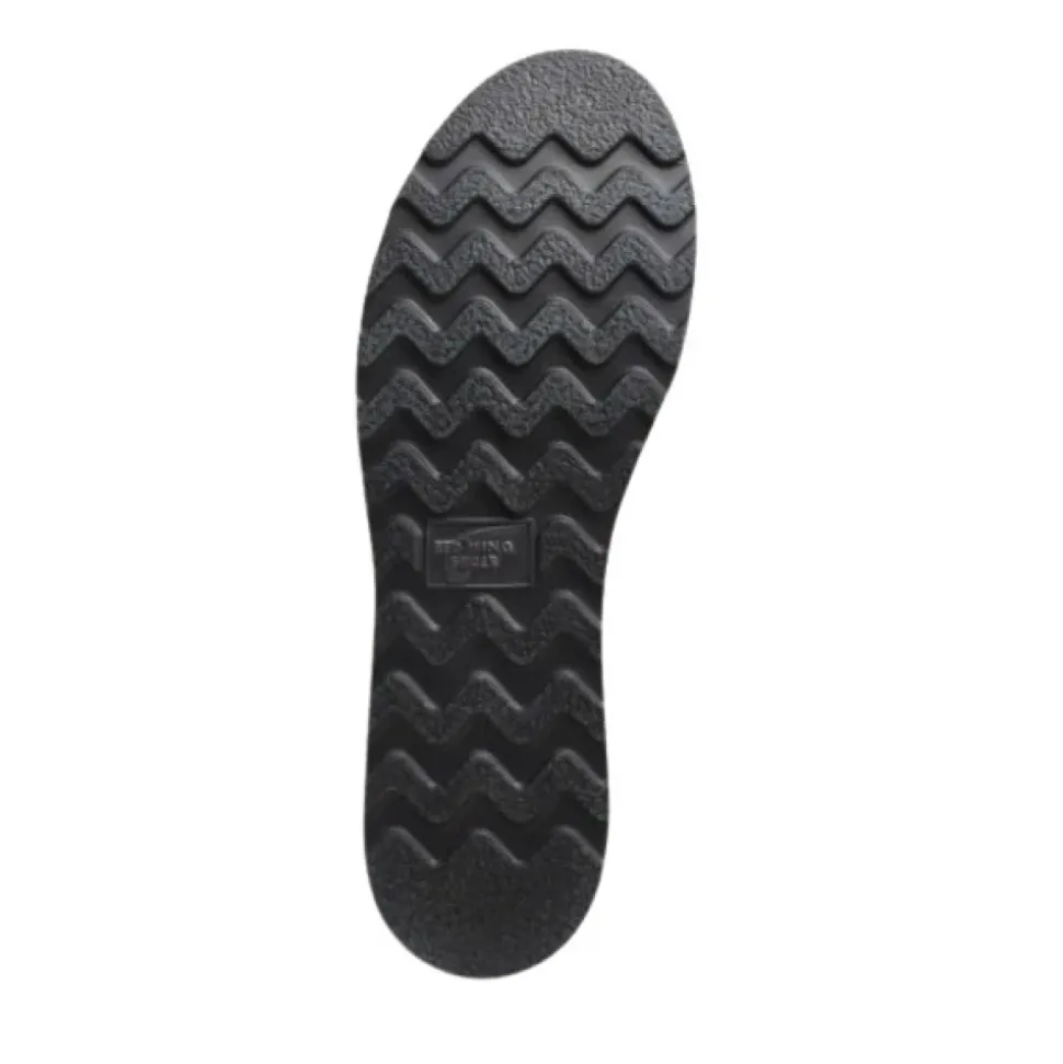 Klasyczne skórzane buty typu Moc, czarne