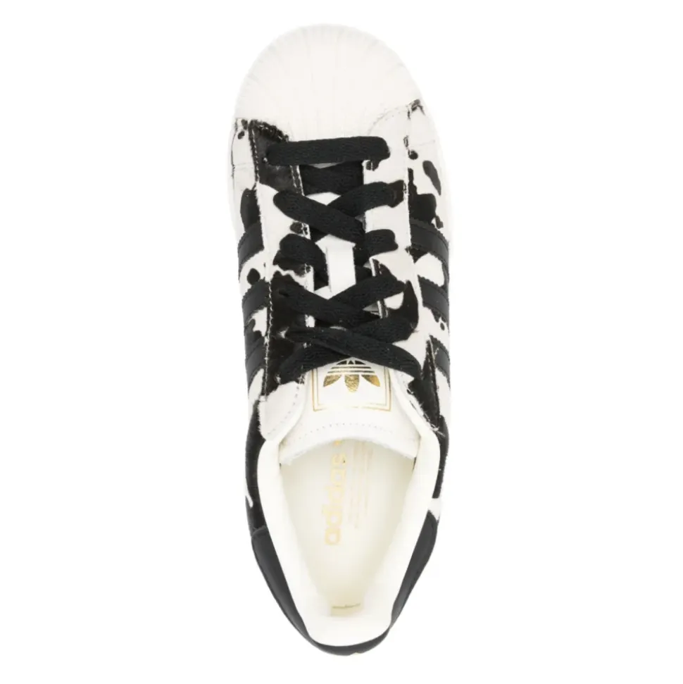 Klasyczne Superstar II Sneakers w Czarno-Białym