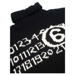 Knit Mini Dress with Maxi Logo