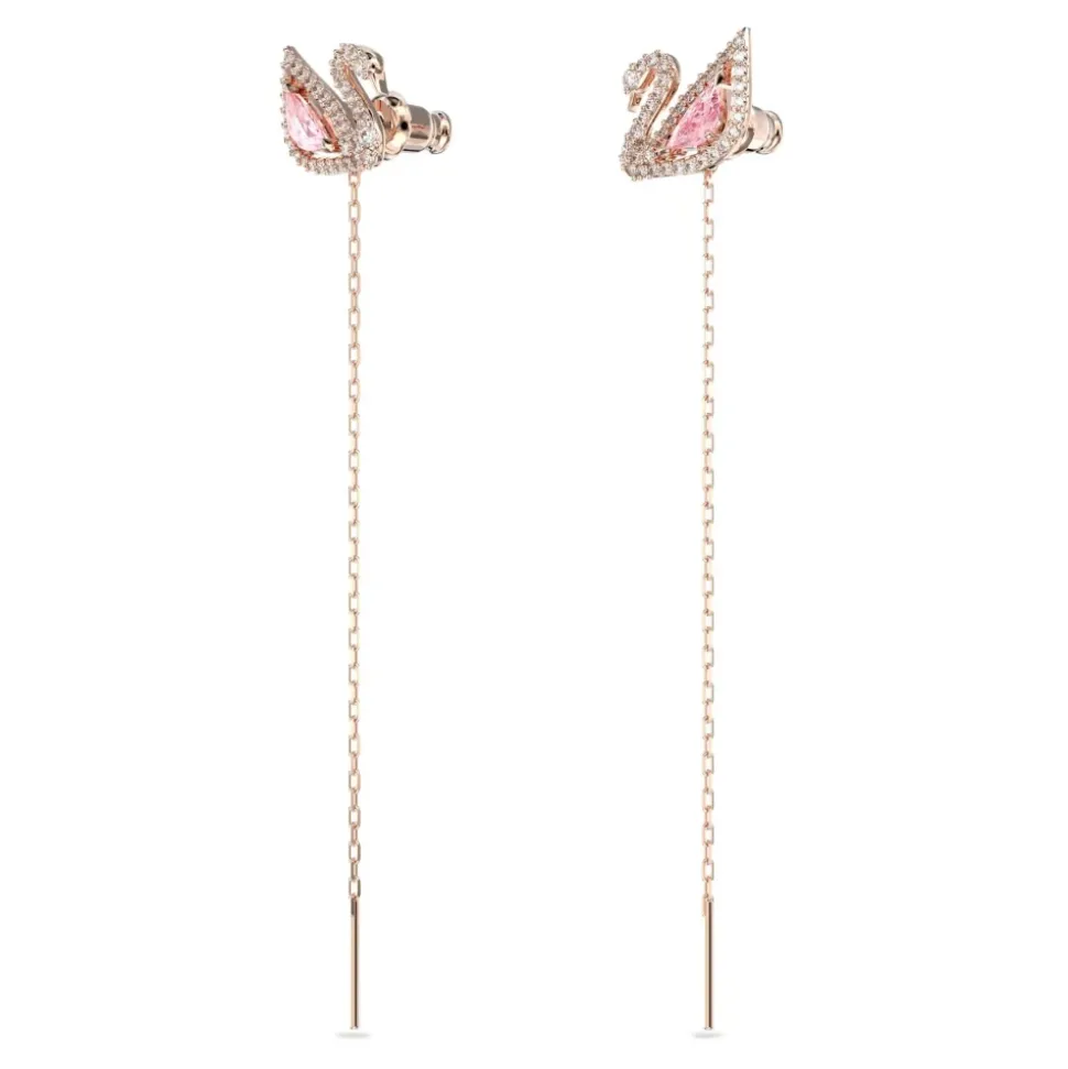 Kolczyk Dazzling Swan Pink Roségold 5469990