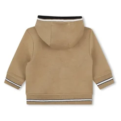 Kolorowy Sweter z Kapturem z Nadrukiem BOSS