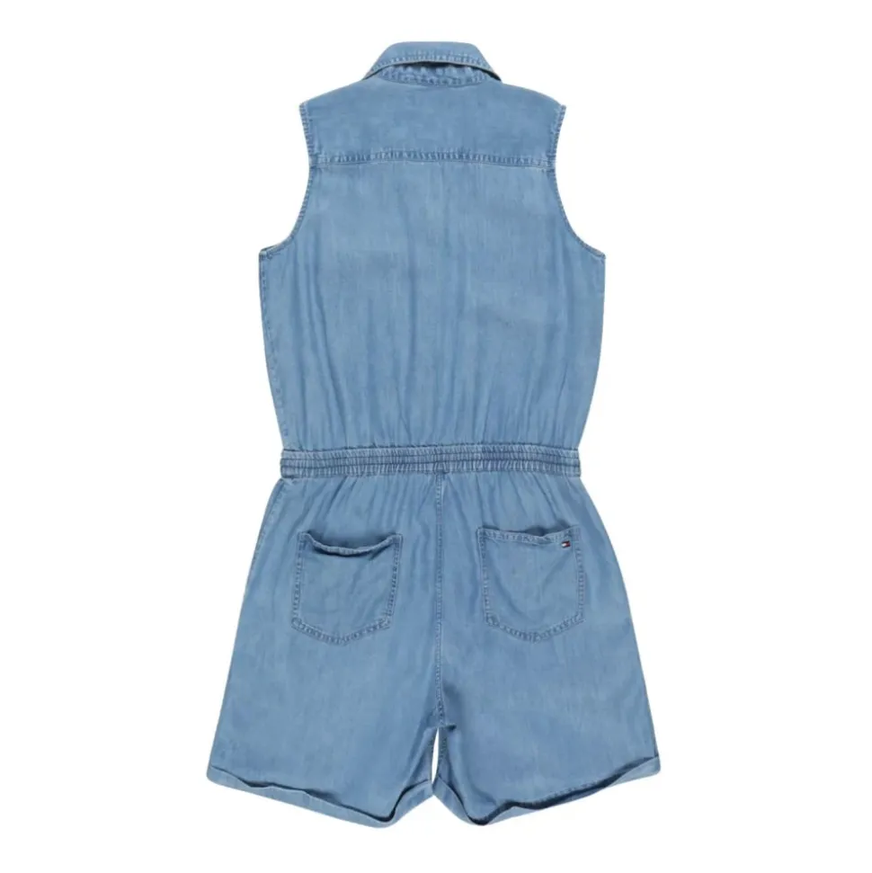 Kombinezon z efektem denimu
