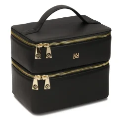 Kosmetyczka dwukomorowa w formie kuferka