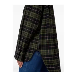 Koszula w kratę oversize