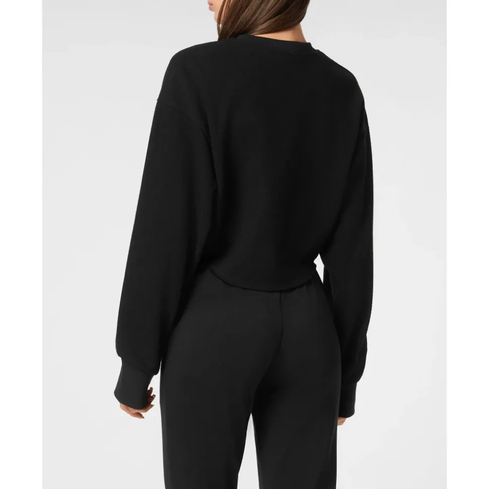 Krótka bluza dresowa
