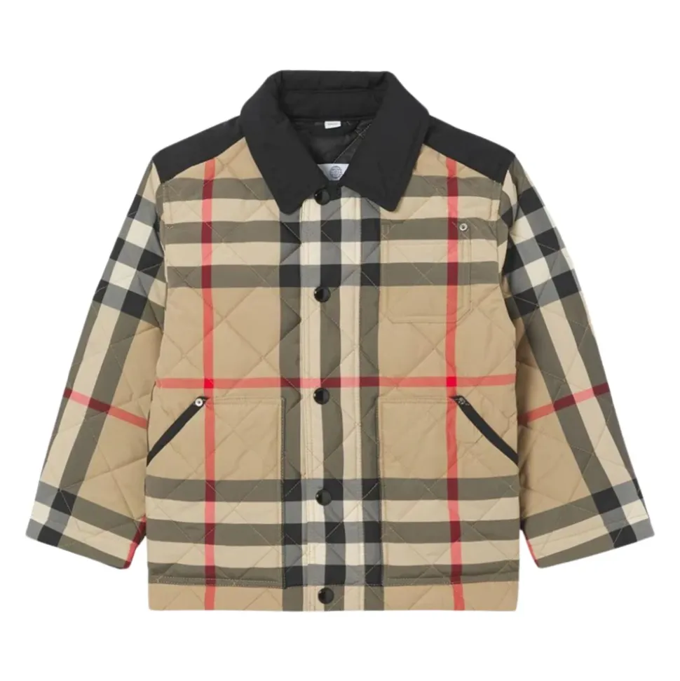Kurtka dziecięca w kratę Vintage Check
