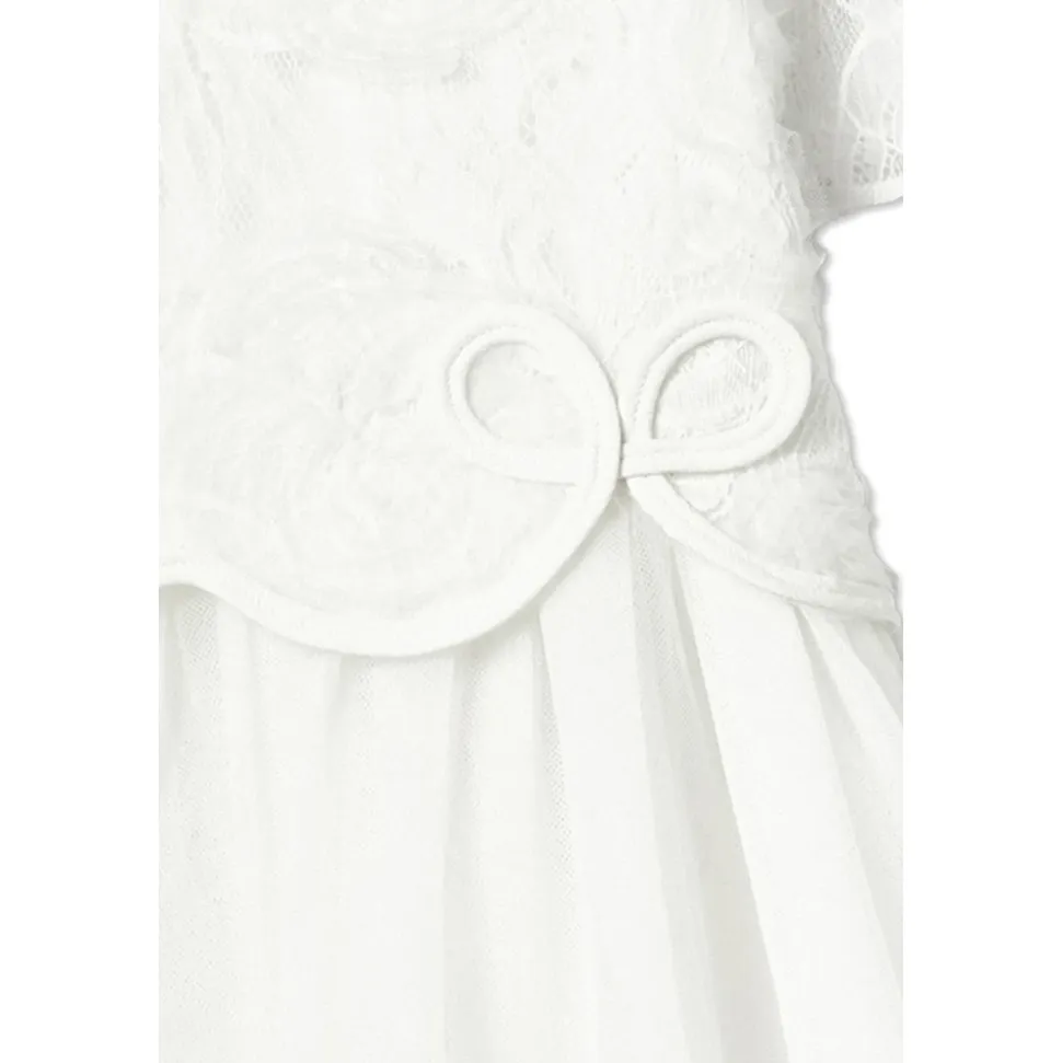 Lace Bow Detail Dress