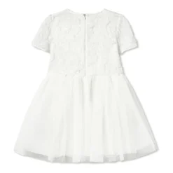 Lace Bow Detail Dress