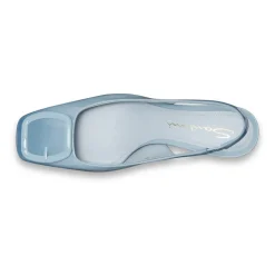 Lakierowane czółenka Slingback na średnim obcasie