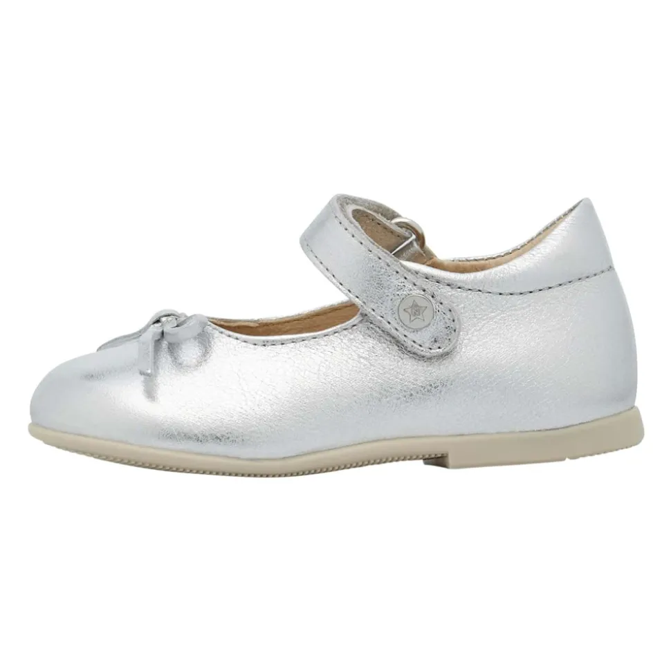 Laminated leather ballet flats BALLET