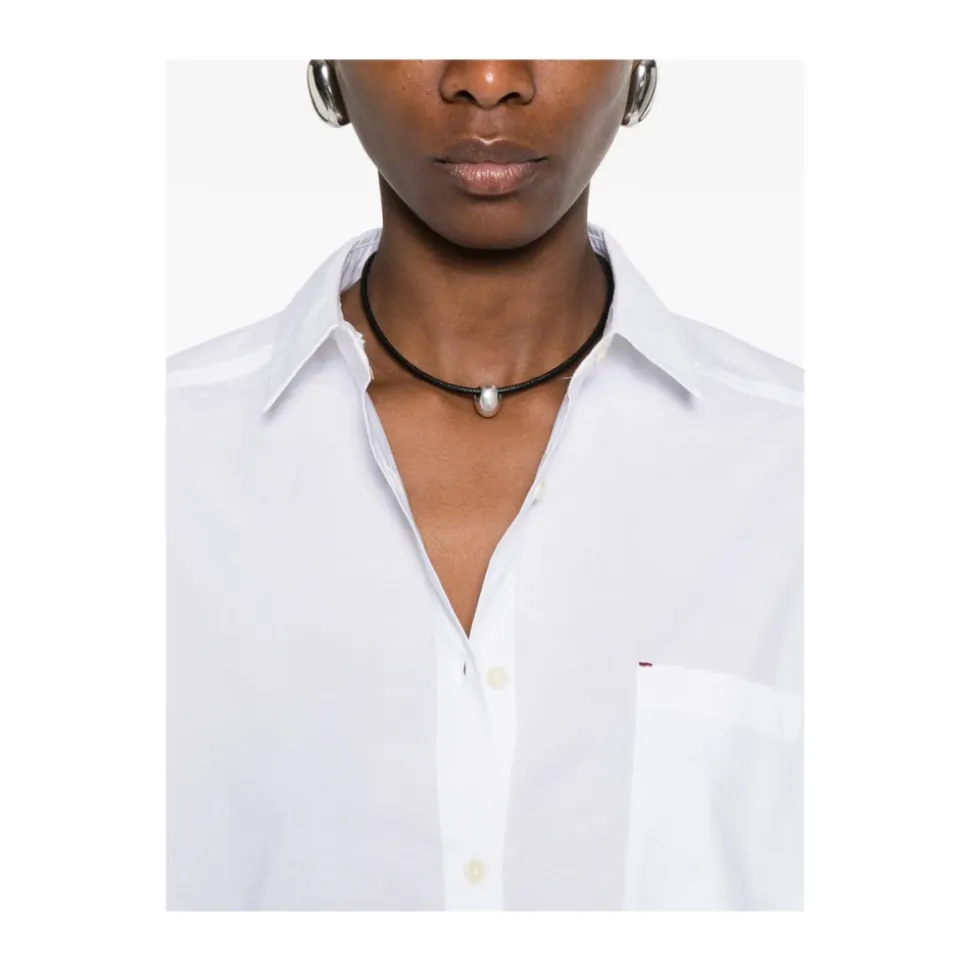 Latina Pocket Collared Shirt