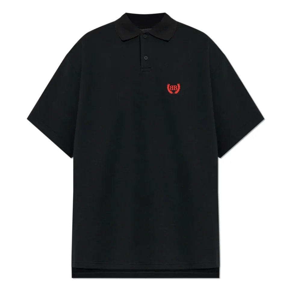 Laurel Classic Short Sleeve Oversized Polo