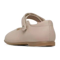 Leather ballet flats with strap DARLING