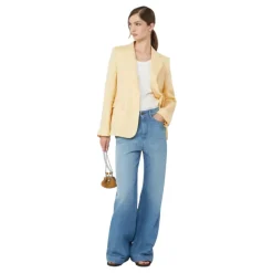 Linen Canvas Blazer