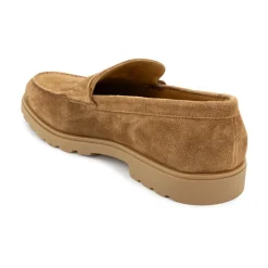 Loafers z zamszowej skóry cielęcej